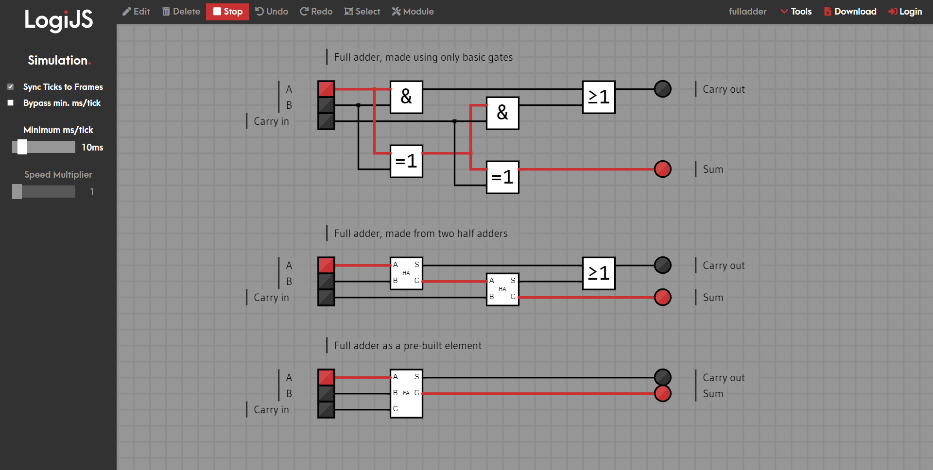 Logic Gates Circuits